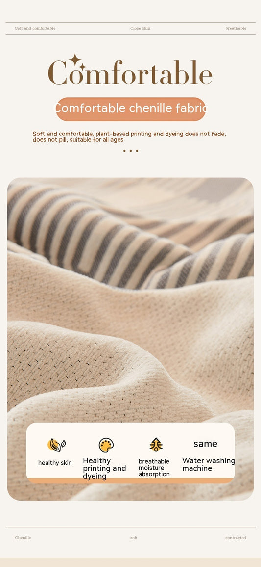 Dual-Sided Chenille Sofa Cover - My Store