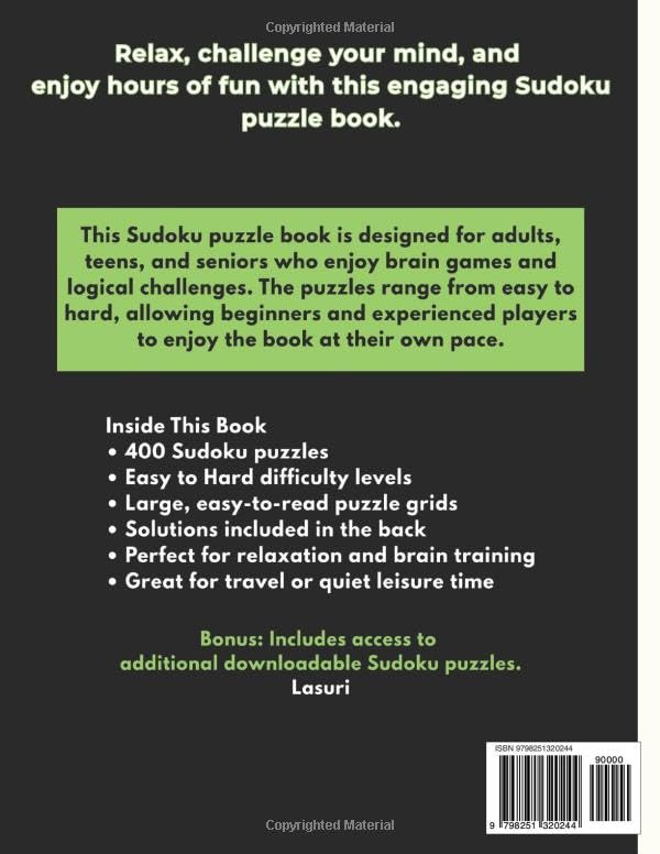 Sudoku Challenge for Adults - My Store
