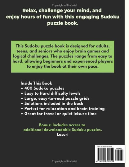 Sudoku Challenge for Adults - My Store