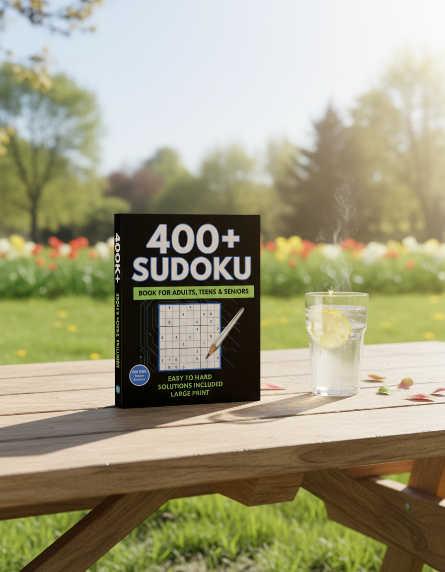Sudoku Challenge for Adults - My Store