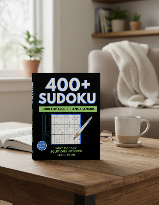 Sudoku Challenge for Adults - My Store